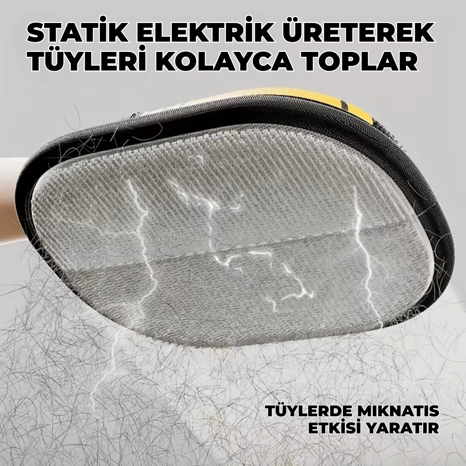Sihirli Pati™ - Kedi Bakım ve Tüy Toplama Eldiveni